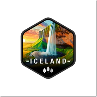 Iceland Posters and Art